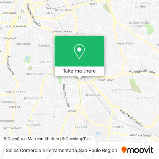 Salles Comercio e Ferramentaria map