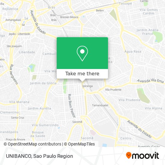 Mapa UNIBANCO