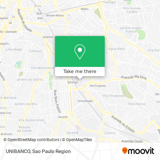 Mapa UNIBANCO