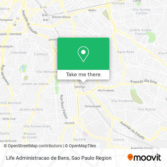 Mapa Life Administracao de Bens