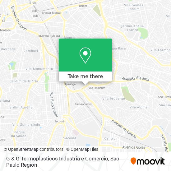 G & G Termoplasticos Industria e Comercio map