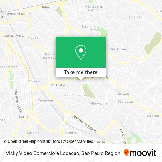 Vicky Video Comercio e Locacao map
