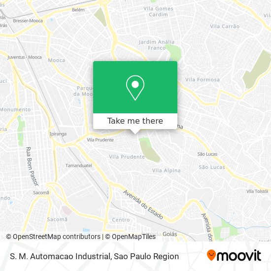 Mapa S. M. Automacao Industrial