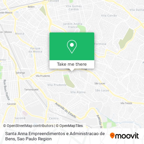 Santa Anna Empreendimentos e Administracao de Bens map