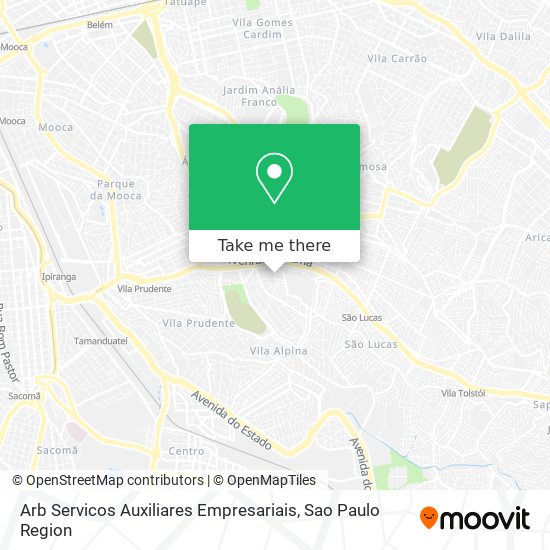 Mapa Arb Servicos Auxiliares Empresariais