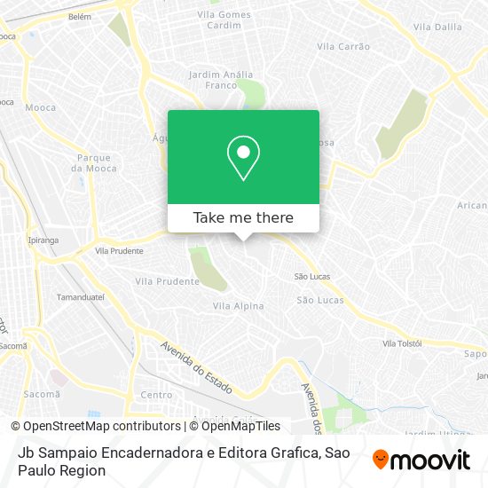 Jb Sampaio Encadernadora e Editora Grafica map