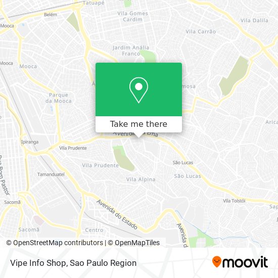 Vipe Info Shop map