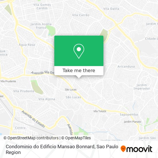 Condominio do Edificio Mansao Bonnard map