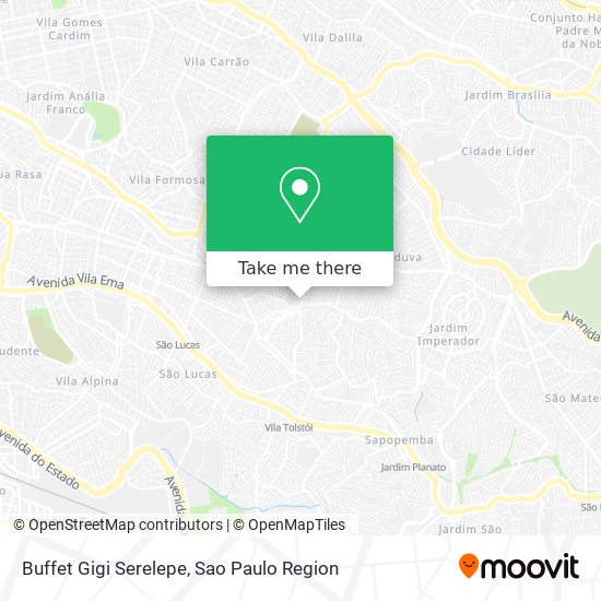 Buffet Gigi Serelepe map