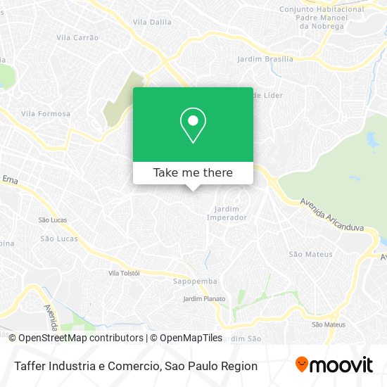 Taffer Industria e Comercio map