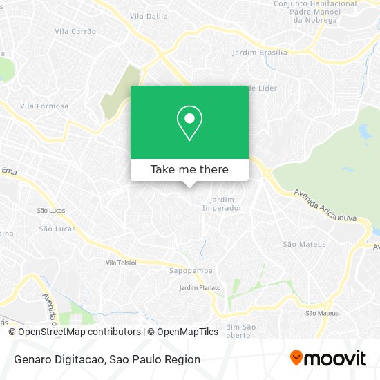 Genaro Digitacao map