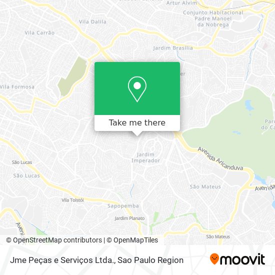 Jme Peças e Serviços Ltda. map