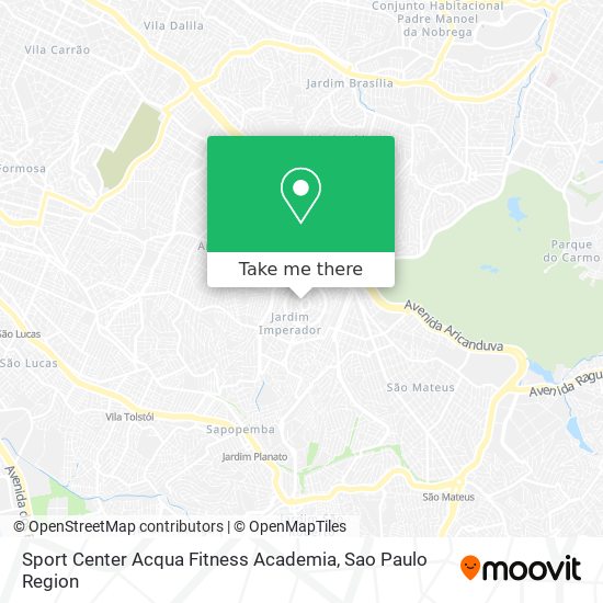 Sport Center Acqua Fitness Academia map