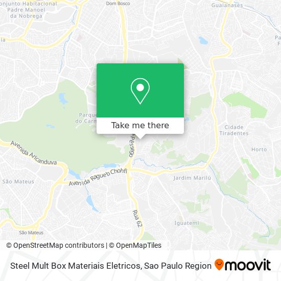 Steel Mult Box Materiais Eletricos map