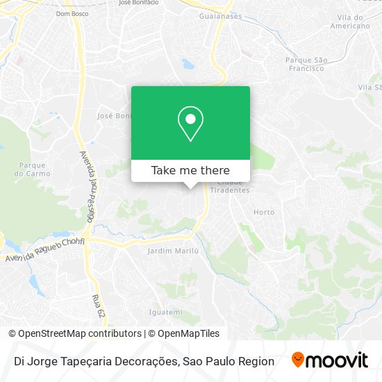 Di Jorge Tapeçaria Decorações map