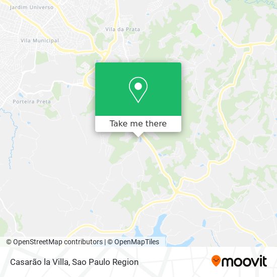 Casarão la Villa map