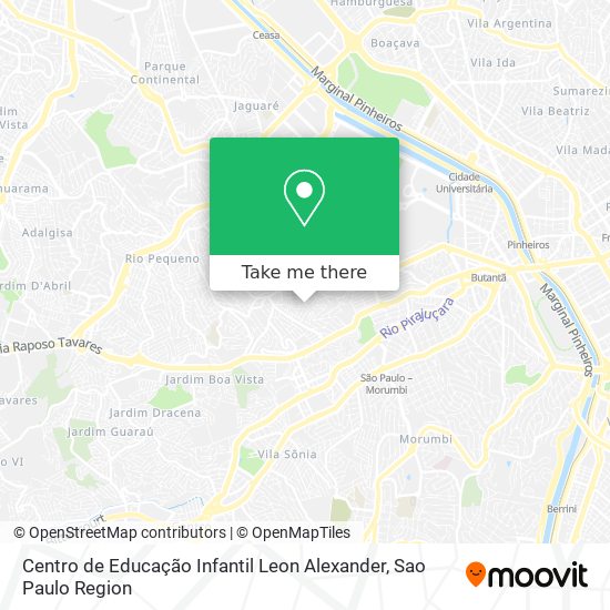 Centro de Educação Infantil Leon Alexander map