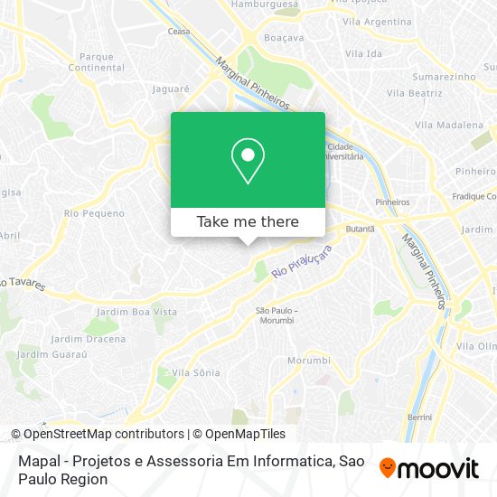 Mapal - Projetos e Assessoria Em Informatica map