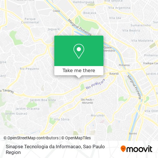 Sinapse Tecnologia da Informacao map