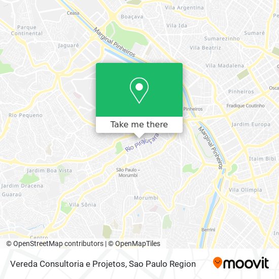 Vereda Consultoria e Projetos map