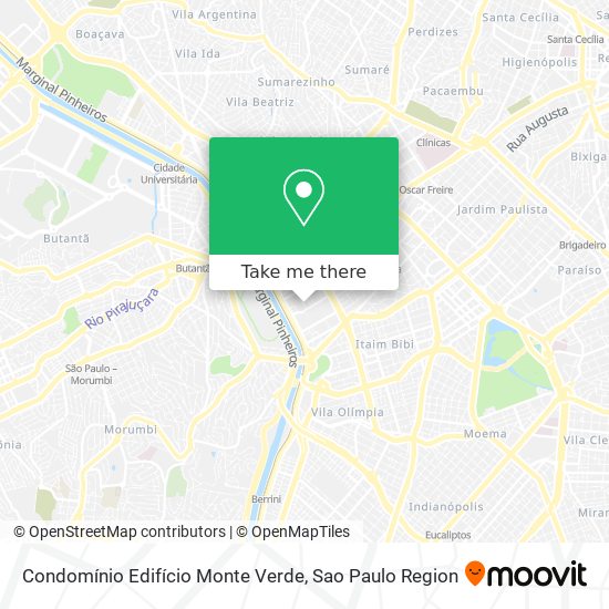 Condomínio Edifício Monte Verde map
