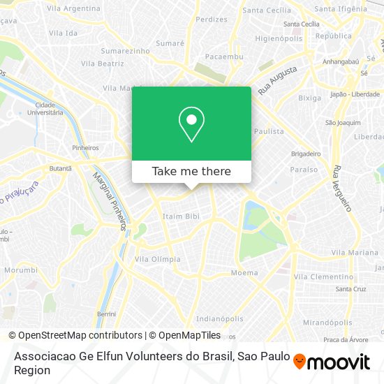 Associacao Ge Elfun Volunteers do Brasil map