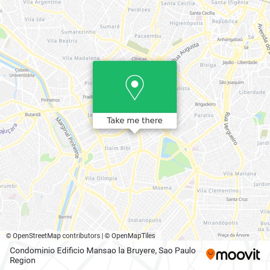 Condominio Edificio Mansao la Bruyere map