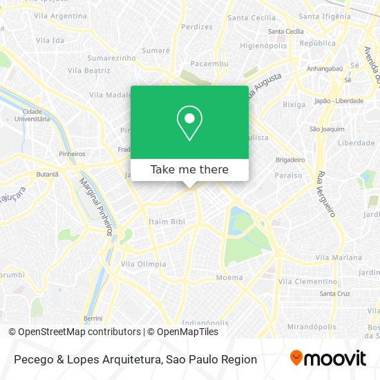 Pecego & Lopes Arquitetura map