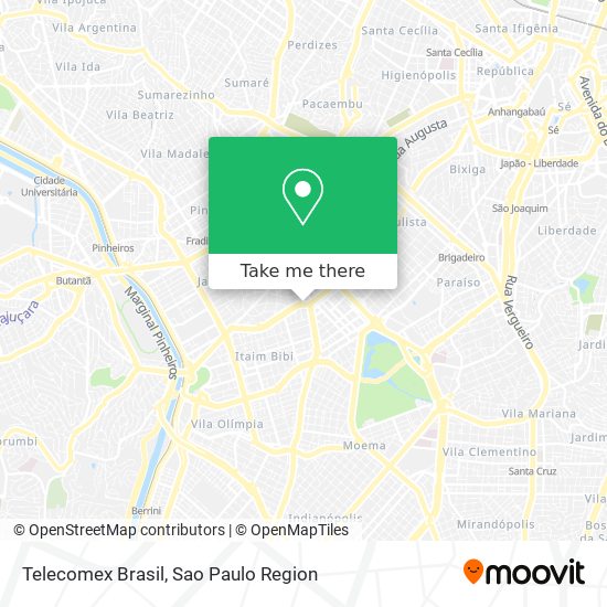 Mapa Telecomex Brasil