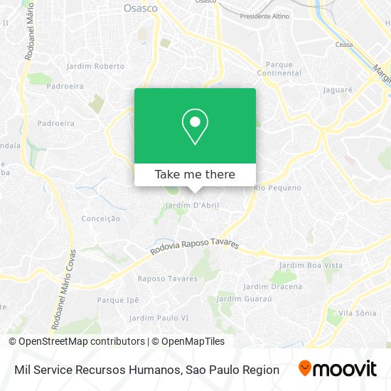 Mil Service Recursos Humanos map