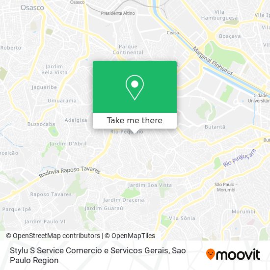 Mapa Stylu S Service Comercio e Servicos Gerais