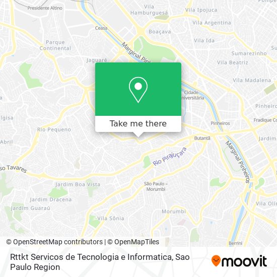 Mapa Rttkt Servicos de Tecnologia e Informatica