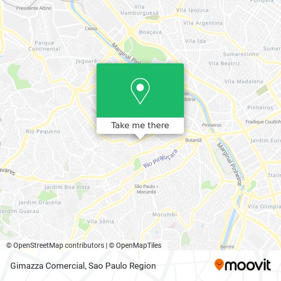 Gimazza Comercial map