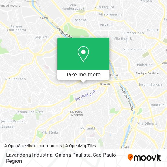 Lavanderia Industrial Galeria Paulista map