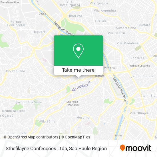 Sthefilayne Confecções Ltda map