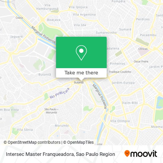 Intersec Master Franqueadora map