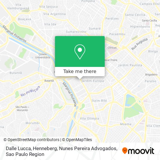 Dalle Lucca, Henneberg, Nunes Pereira Advogados map