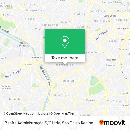 Banfra Administração S/C Ltda map