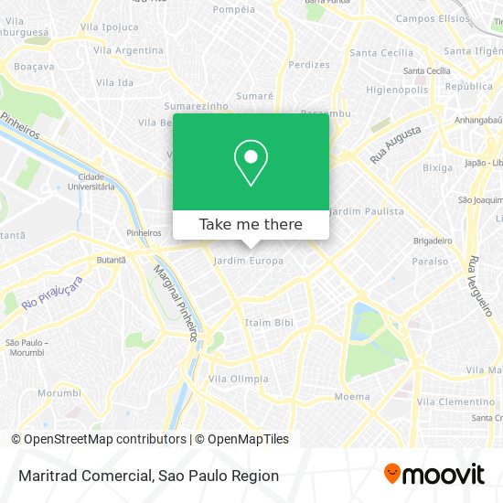 Maritrad Comercial map