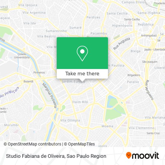 Studio Fabiana de Oliveira map