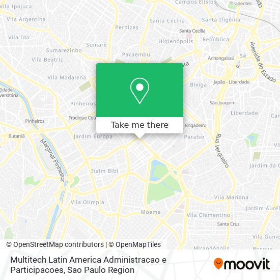 Multitech Latin America Administracao e Participacoes map