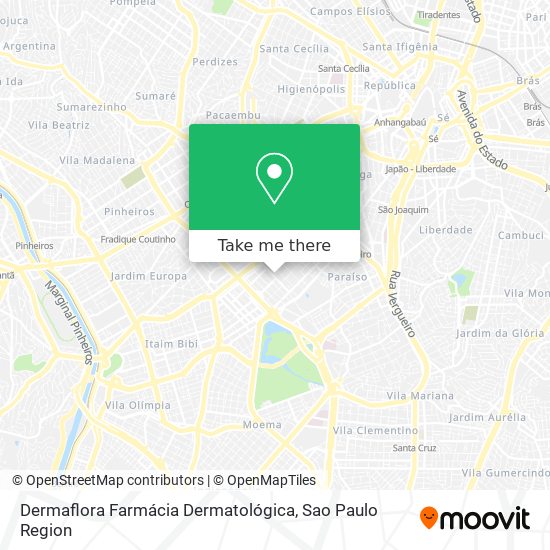 Dermaflora Farmácia Dermatológica map