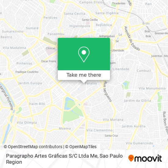 Paragrapho Artes Gráficas S / C Ltda Me map