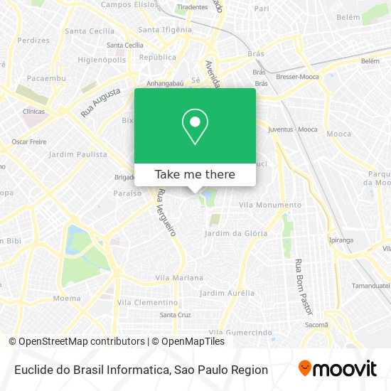 Euclide do Brasil Informatica map