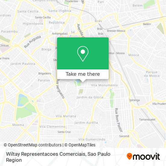 Mapa Wiltay Representacoes Comerciais