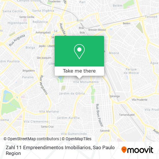 Mapa Zahl 11 Empreendimentos Imobiliarios