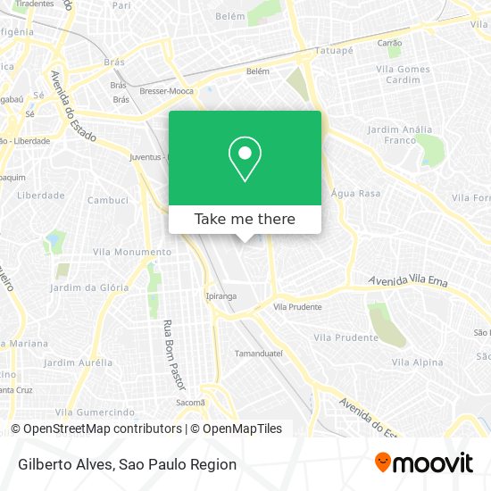 Gilberto Alves map