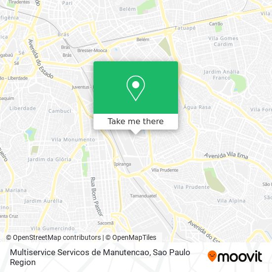 Multiservice Servicos de Manutencao map