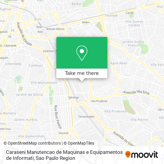 Caraseni Manutencao de Maquinas e Equipamentos de Informati map
