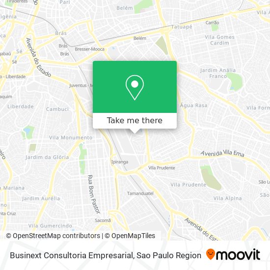 Businext Consultoria Empresarial map